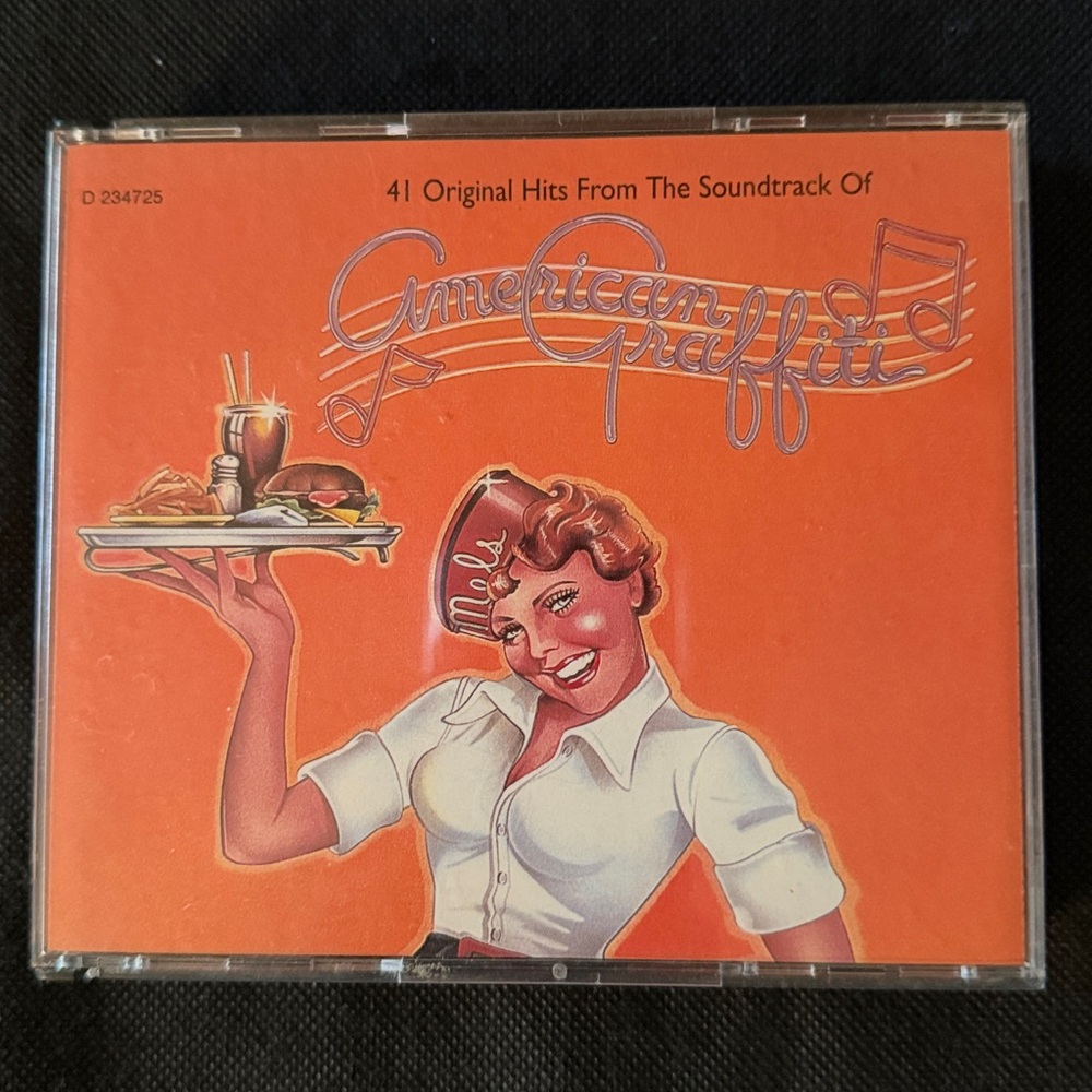 Vintage 2-CD "41 Original Hits From The Soundtrack Of American Graffiti" - USED